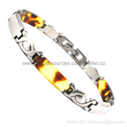 Healthcare Resin Bangle, No Plating, Suitable for Promotional Purposes